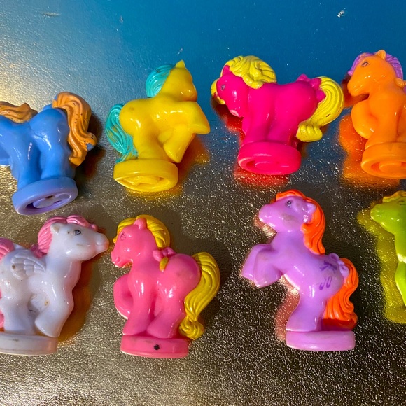 MY LITTLE PONY G1 VTG 80’s-90’s PETITE PONIES & PRETTY PONY PARADE PONIES (8) - Picture 11 of 15